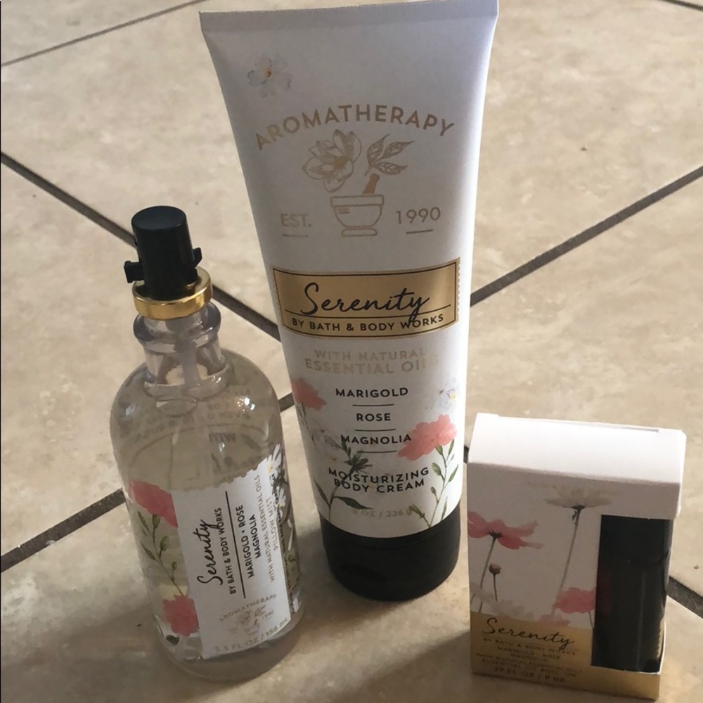Bath and Body Works Serenity Set